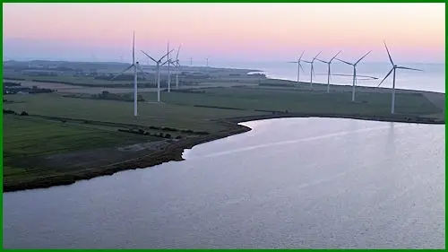 Vindmøller ved Nøjsomheds Odde
