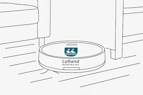 Robot-stoevsuger-Lolland-W-500 | 4930 dot dk Robotstøvsuger